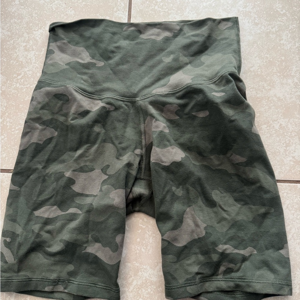 Camo Green Women's Shorts